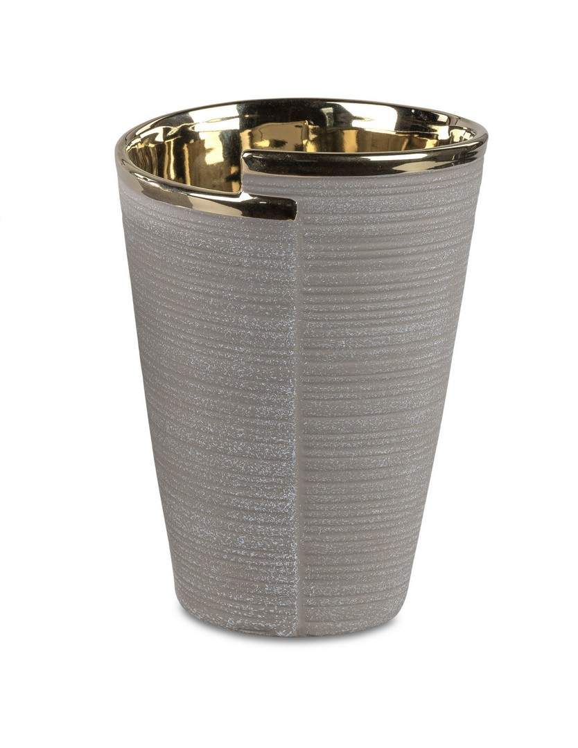 Deko-Gefäß aus Keramik; ca. 21cm