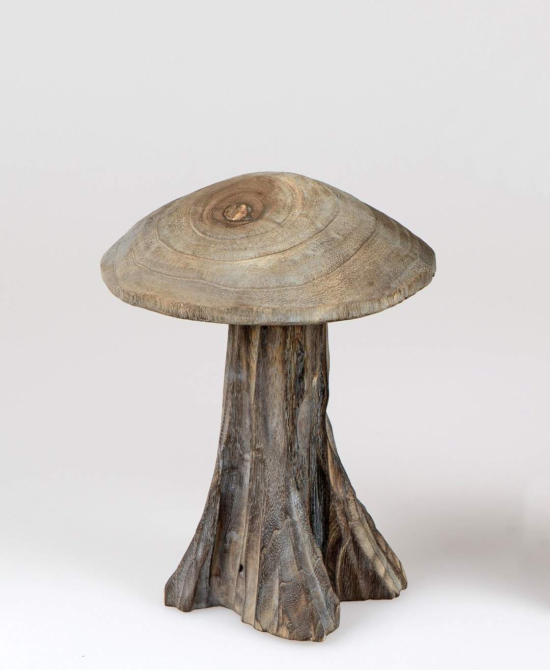 Deko-Pilz aus Holz; ca. 18x26 cm