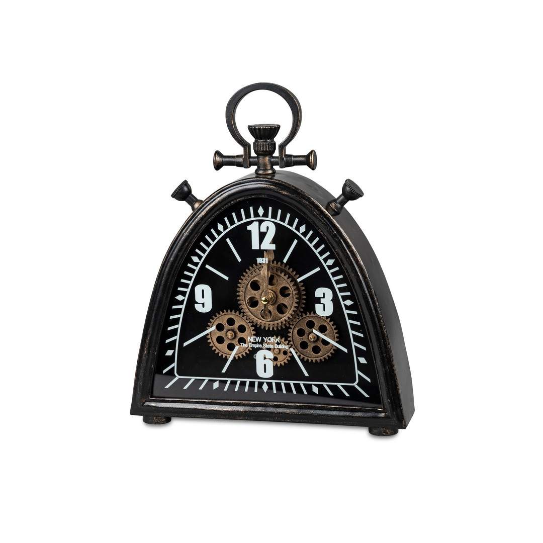 Standuhr ca. 30x36 cm Bewegung Antik