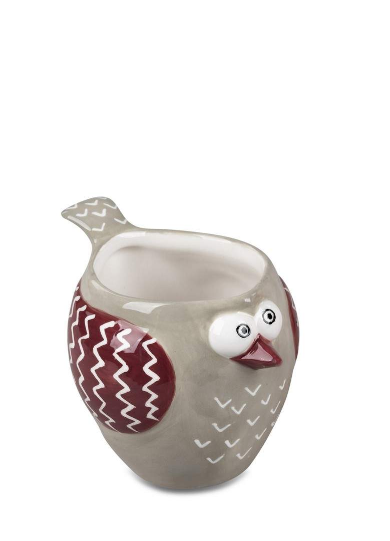 Deko-Gefäß „Vogel“; ca. 11cm