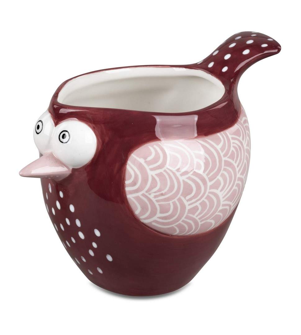 Deko-Gefäß „Vogel“; ca. 18cm