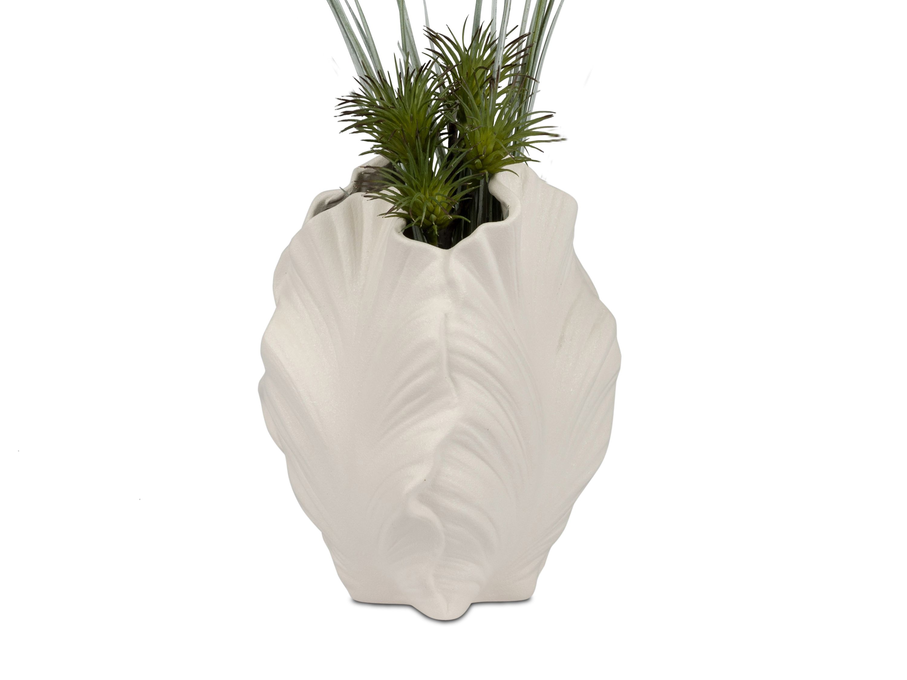 Deko-Vase Organic 14x21cm aus Porzellan